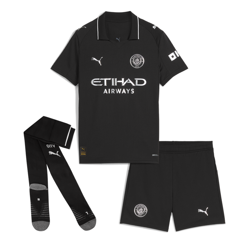 Kids' Manchester City Full Away Kit 25/26 - 